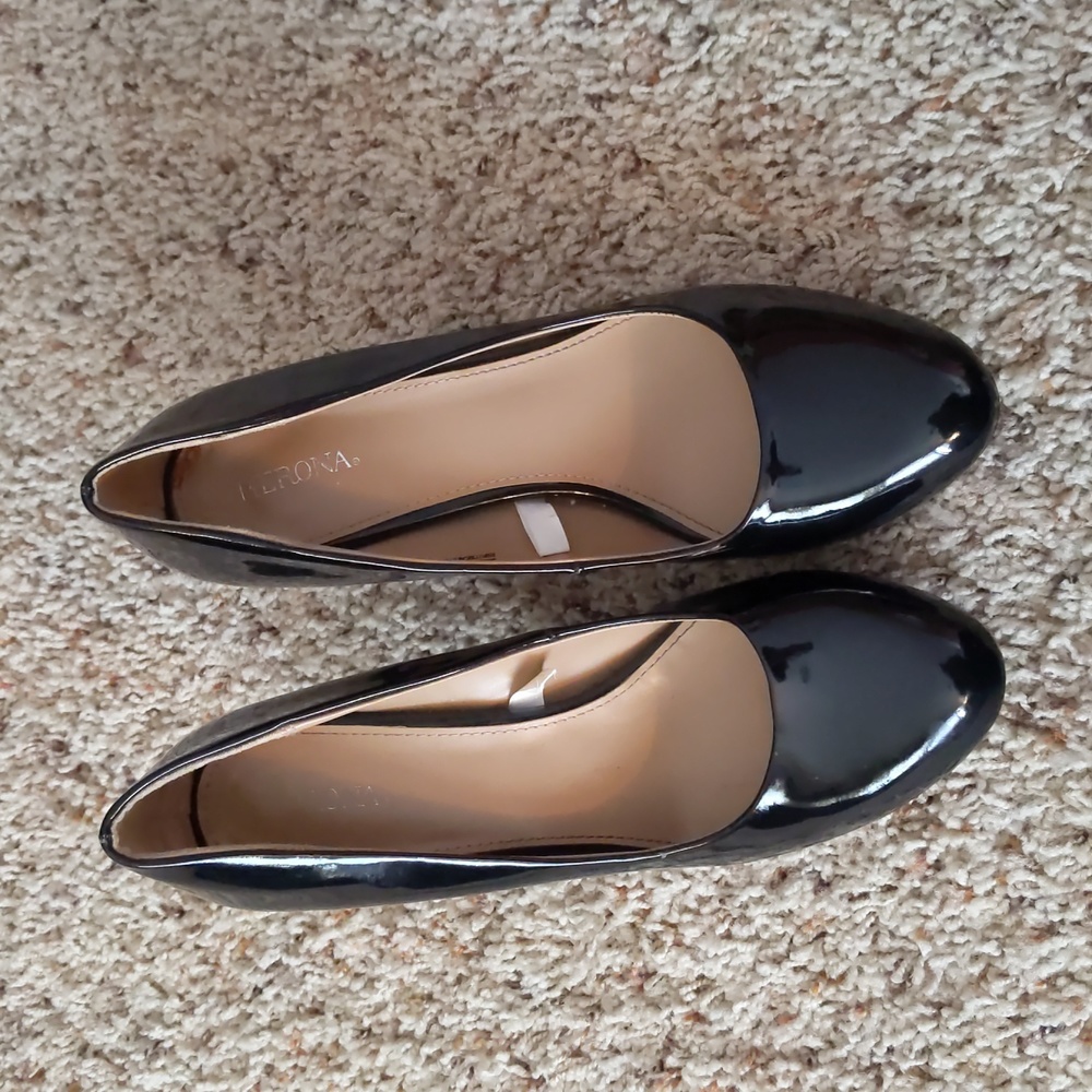 Merona size 8.5 black heels